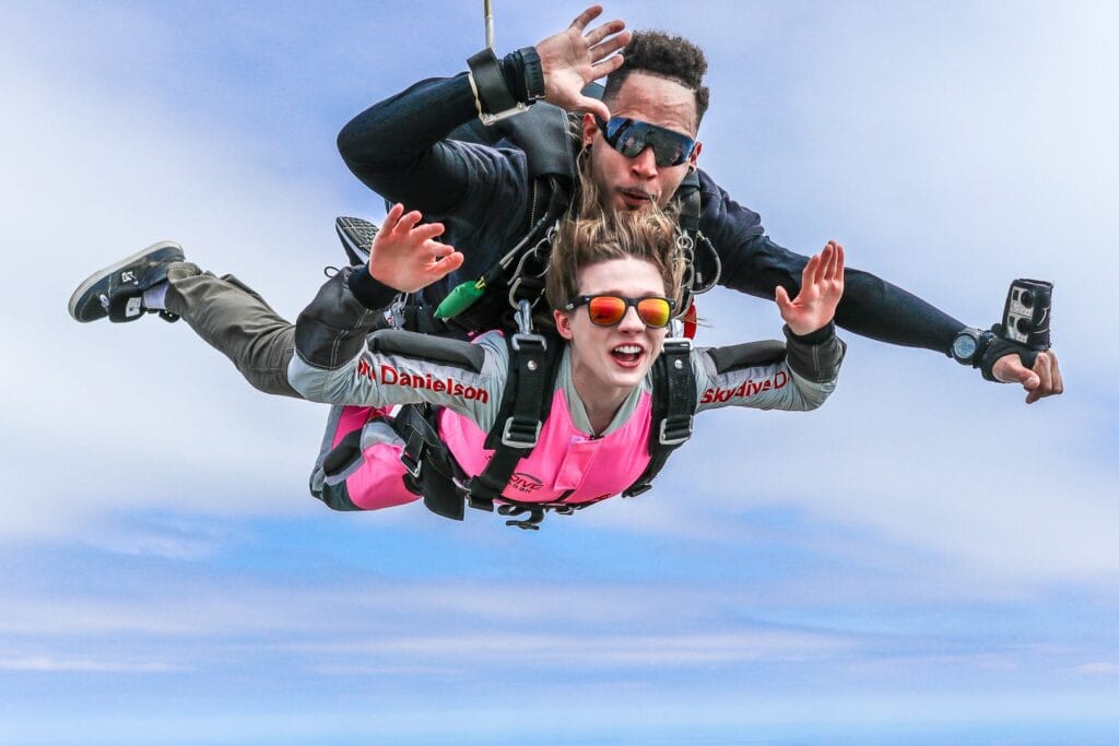 Skydiving